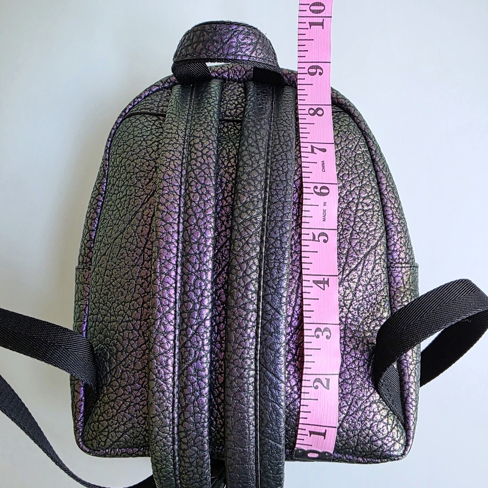 Coach Mini Campus Backpack in Hologram Leather - Picture 11 of 12